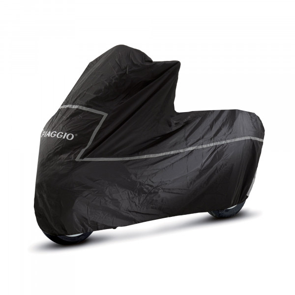 Abdeckplane MP3/X10 mit Topcase schwarz