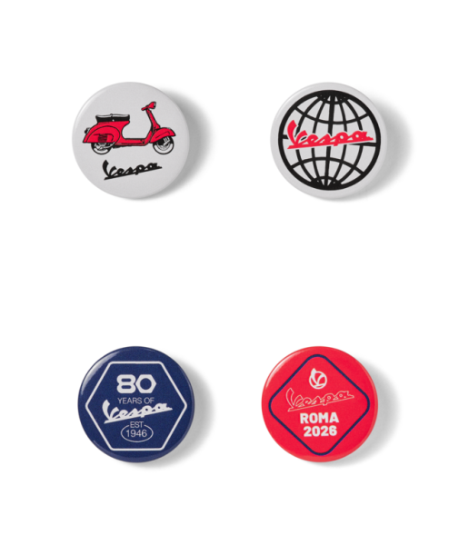 Vespa 80th PINS SET