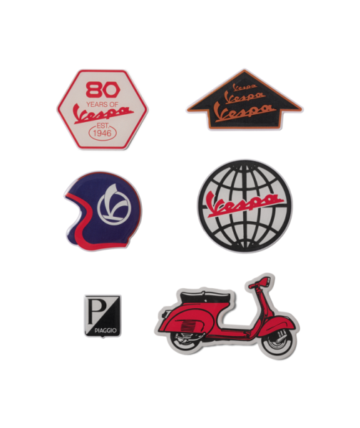 Vespa 80th STICKER SET GLOBO